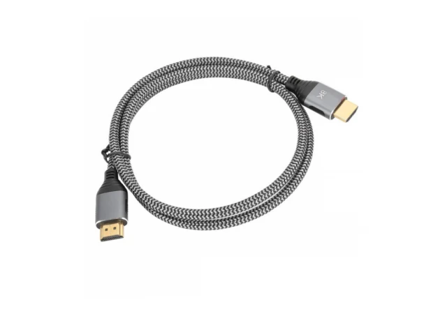 Linkom Kabl HDMI na HDMI 2.1 18 Gold 8K (m/m) 2m sivi