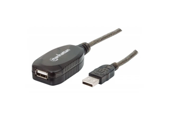 Kabl Manhattan 150248 USB-A M/F 2.0/480Mbps/produžni aktivni/10m
