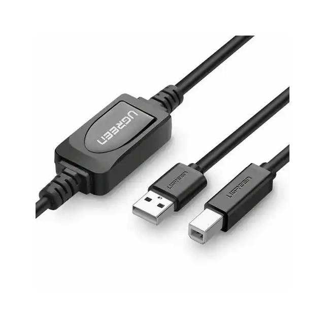 Kabl USB 2.0 Aktivni Print Ugreen US122 M/m 15m