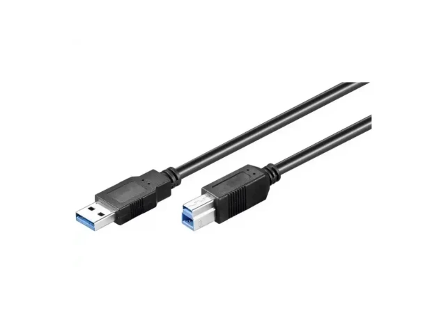 Kabl USB 3.0 A - USB B M/M 1.8 m crni E-green