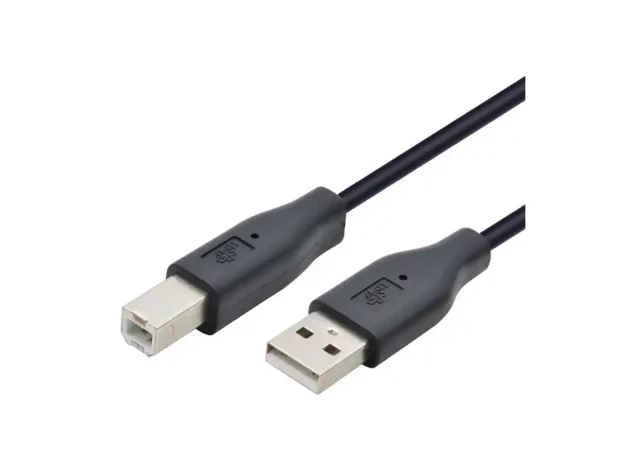 green coonection Kabl USB A-M/B-M 3m 2.0 Print Green