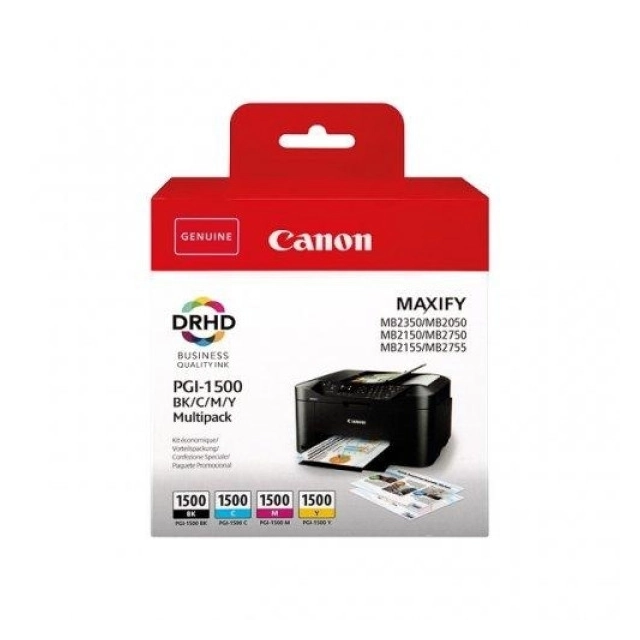 Kertridž CANON Ink PGI-1500 BK/C/M/Y Multi 9218B006AA