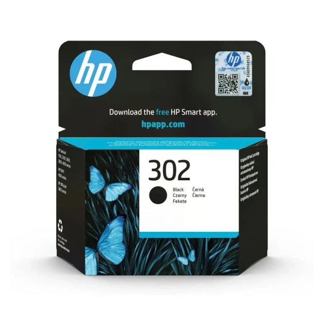 Kertridž HP 302 F6U66A Black