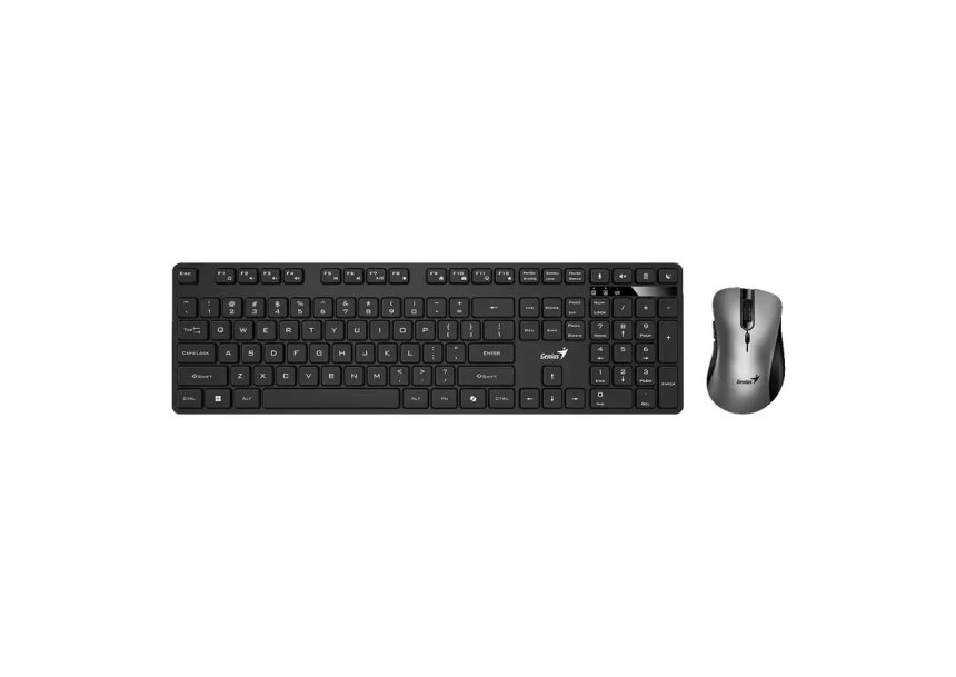 GENIUS KM-8216S Wireless USB US wireless crna tastatura 
