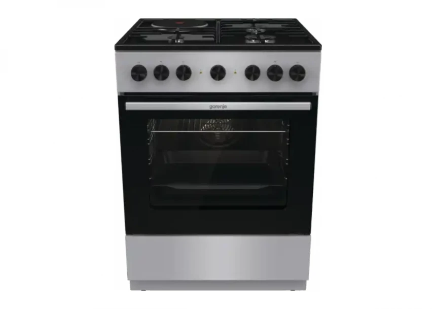 Kombinovanii šporet Gorenje  GK6B41SD širina 60cm/1 strujna ringla/3x plinska ringla