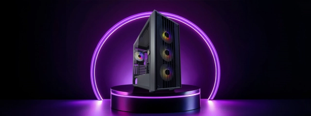 TOWER LC Power Gaming 810B-ON Dark_Crawler_X 4x120mm ARGB fan