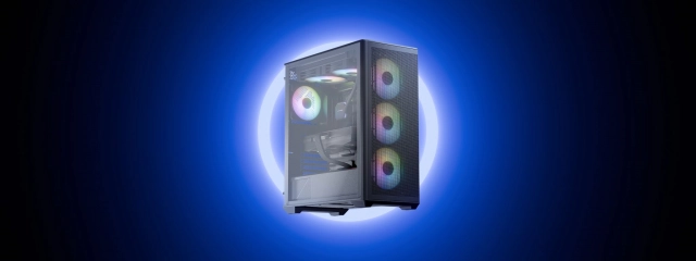 TOWER LC Power Gaming 811B-ON Meshwork_XL Dark 3x140mm + 1x120mm