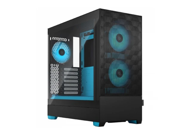 Kućište Fractal Design Pop Air RGB Cyan Core TG Clear Tint, FD-C-POR1A-02