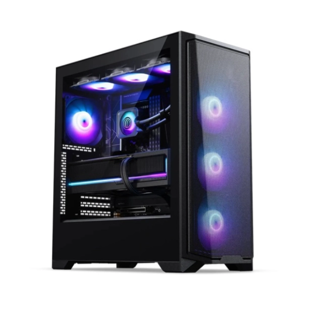 Kućište PHANTEKS Eclipse G370A RGB 3x 120mm,Glass, Crno PH-EC370A_DBK01