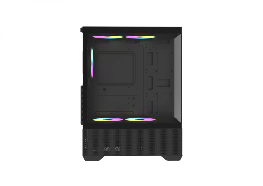 Kuciste Raidmax Infinita I802 Air/Glass/3 x ARGB/Crni/I802ABS