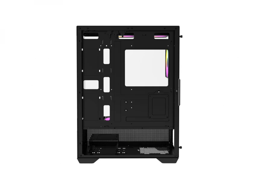 Kuciste Raidmax Infinita I802 Air/Glass/3 x ARGB/Crni/I802ABS