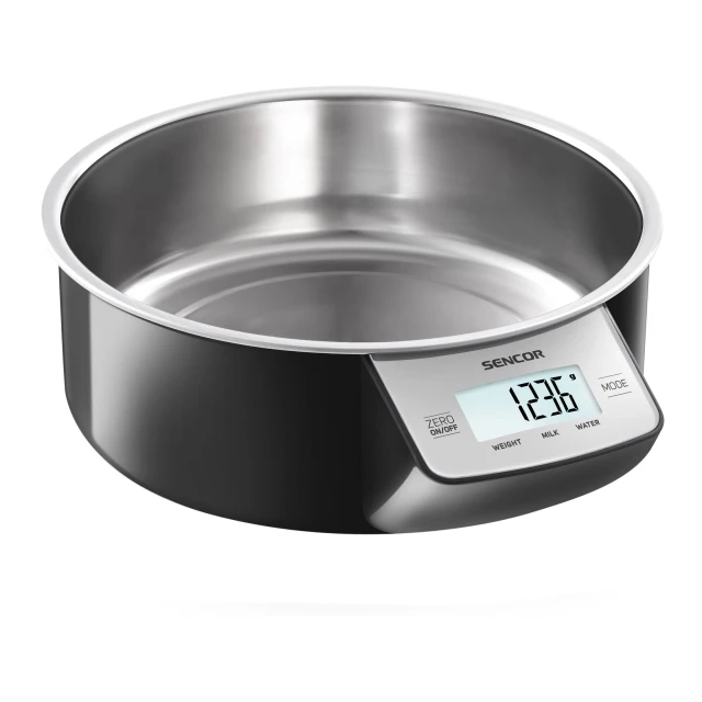 Kuhinjska vaga Sencor SKS4030BK/inox/do 5kg