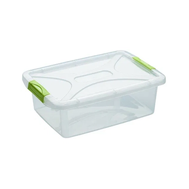 BUYDEEM Glass storage box 200ml x3, model CS1001, color Nordic Grey