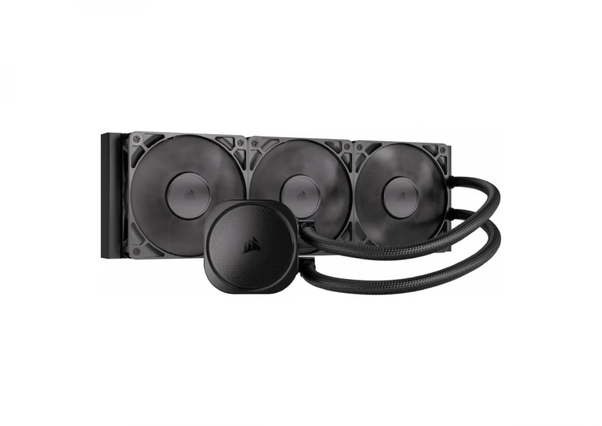 Kuler za CPU CORSAIR NAUTILUS 360/ARGB/360mm/triple fan/vodeno hladenje/crna