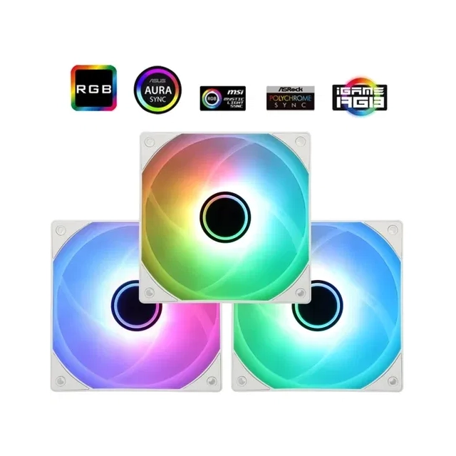 Cooler VENTILATOR Thermalright TL-C12W-S V3 X3 White