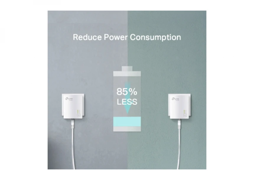 Powerline adapter TP-LINK TL-PA7017 KIT AV1000/1GB/HomePlug AV2/HomePlug AV/300m