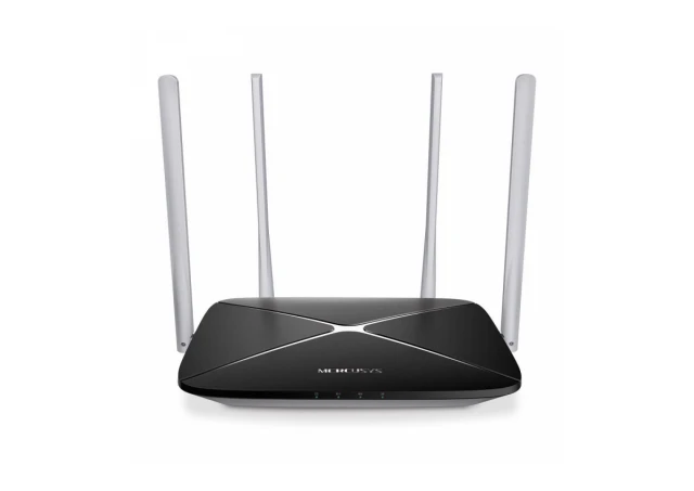 LAN Router Mercusys AC12 v3, 4 x 5dbi WiFi5 AC1200 Dual Band Wireless (71015)
