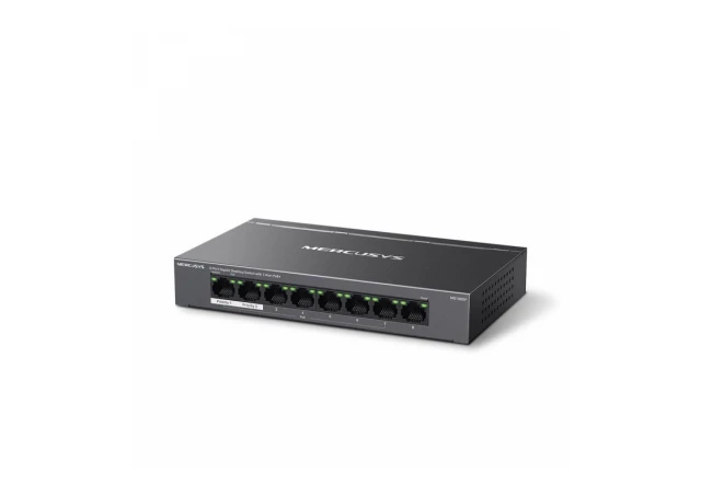 LAN Switch Mercusys MS108GP v1.0, 8port 10/100/1000Mbps Desktop Switch with 7-port PoE+ (72666)