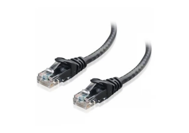 LAN UTP kabl E-GREEN Cat6 0.3M CRNI