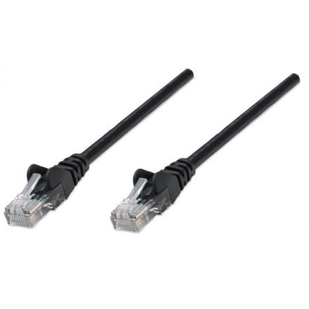 LAN UTP kabl intellinet 320757 Cat5e CCA/Black/2m