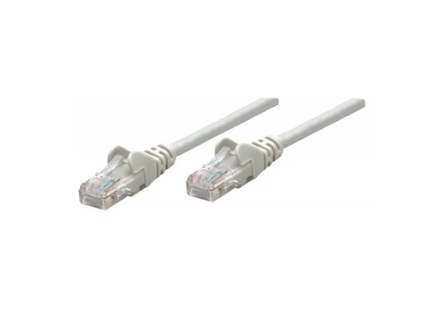 LAN UTP kabl intellinet 336765 Cat6 CCA//Sivi/5m