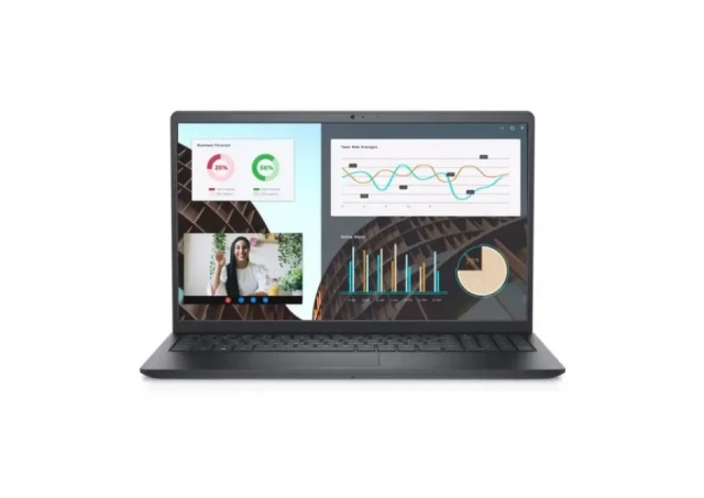 Laptop Dell Vostro 3530 15.6 FHD 120Hz/i3-1305U/16GB/NVMe 512GB/Backlit/US/5Y5B/crna