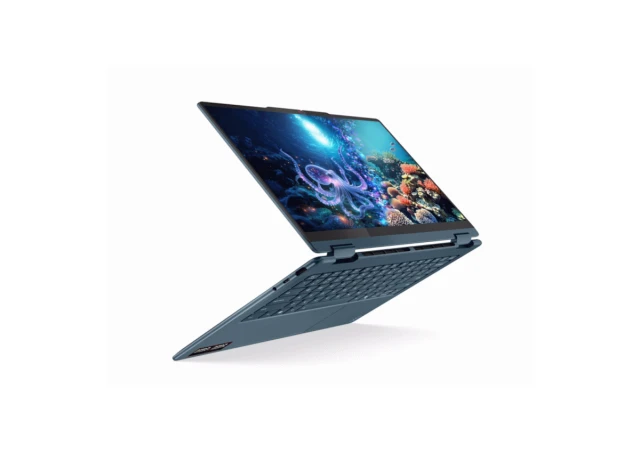Laptop LENOVO Yoga 7 2in1 14AKP10 DOS/14" WQUX OLED Touch/Ryzen AI 7-350/24GB/1TB/BKLT SRB/smaragd