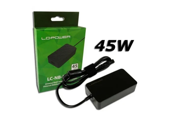 NB Adapter LC Power LC-NB-GAN-45-C  45W, USB-C, 5-20V, 2.25-3A