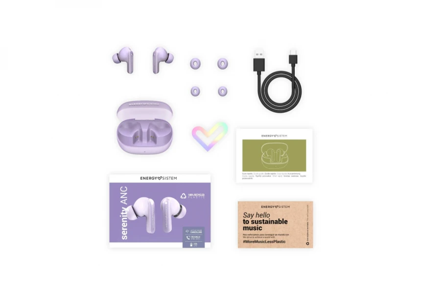 ENERGY SISTEM Lavender Serenity ANC slušalice ljubičaste (M45918) 