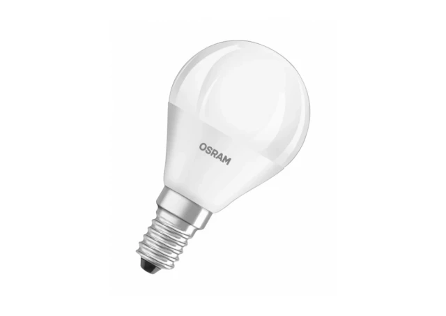 / LED star bulb miniglobe E14 40 470LM frosted Osram