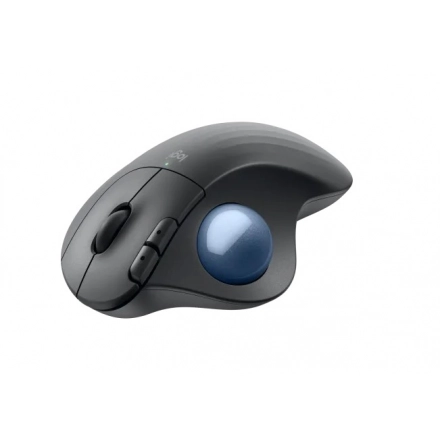 Logitech Ergo M575s Wireless Trackball Mouse, Graphite Blue Ball