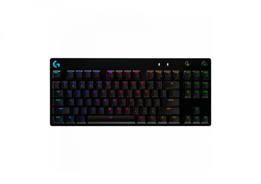 LOGITECH G PRO X TKL LIGHTSPEED Mechanical Gaming Keyboard - BLACK - US INT'L - TACTILE