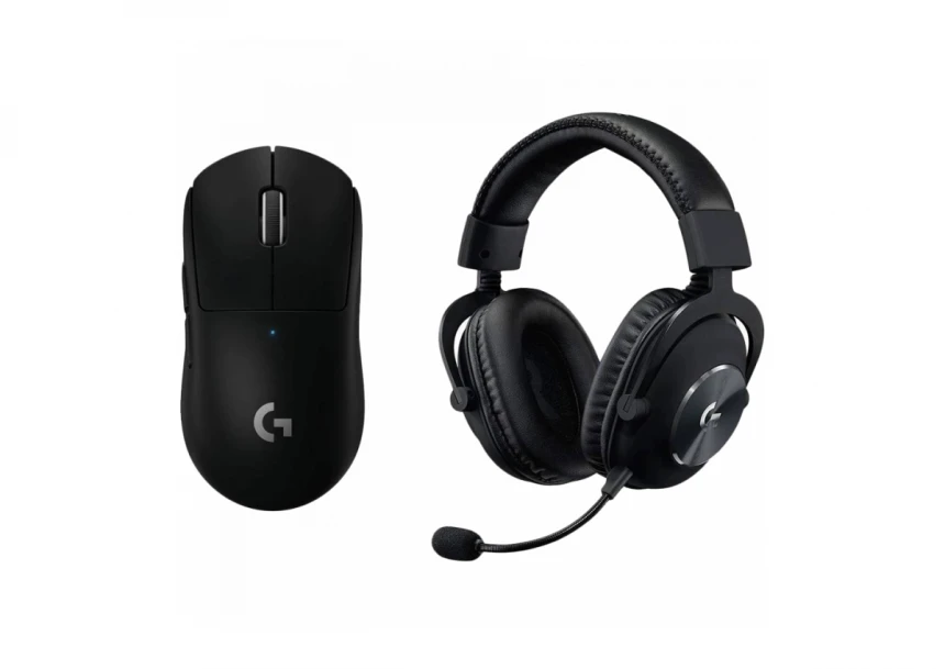 LOGITECH G PRO X Wireless LIGHTSPEED Gaming Mouse and headset - BLACK - 2.4GHZ/BT - EMEA29-953