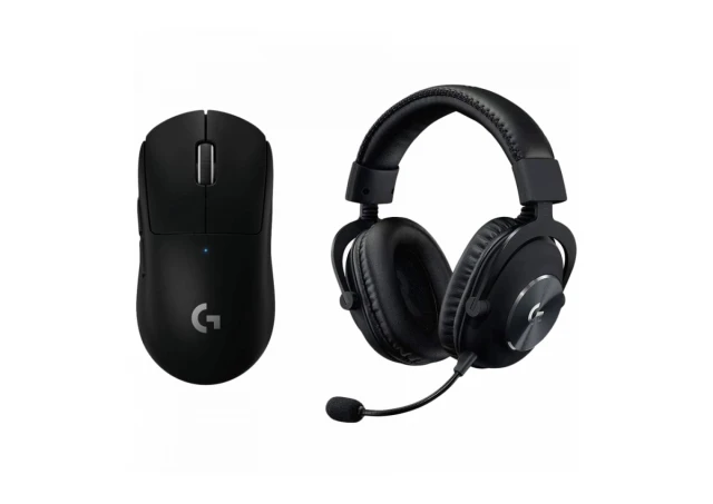 LOGITECH G PRO X Wireless LIGHTSPEED Gaming Mouse and headset - BLACK - 2.4GHZ/BT - EMEA29-953