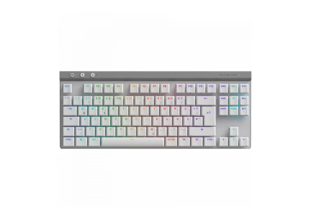 LOGITECH G515 LIGHTSPEED TKL - WHITE - US INT'L - 2.4GHZ/BT- EMEA28i-935 - TACTILE