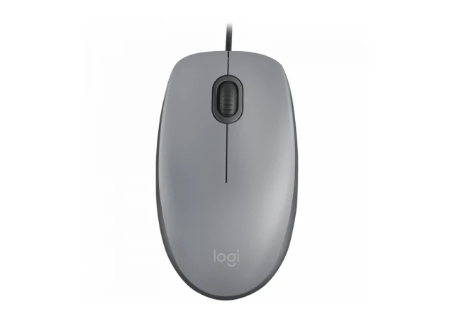 LOGITECH M110 Silent - MID GRAY - USB - N/A - EMEA-808 - AKOYA HANGTAB BOX M110S