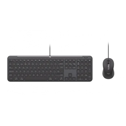 Logitech MK620 Wired Combo for Business US, Graphite USB-C