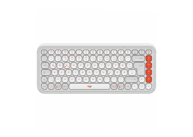 LOGITECH POP ICON KEYS - OFF WHITE - US INT'L - BT  - INTNL-973