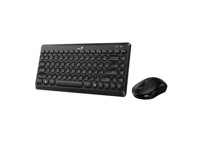 LuxMate Q8000 Wireless USB YU crna tastatura + miš 