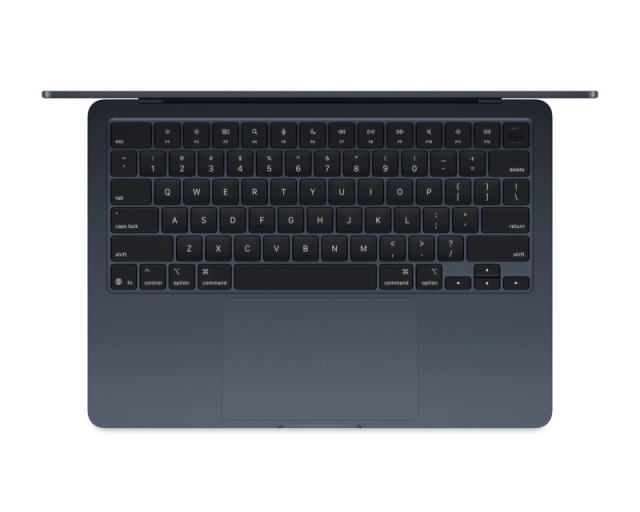 MacBook Air 13.6 inch M4 10-core CPU 8-core GPU 16GB 256GB SSD Midnight (MW123) NOB 