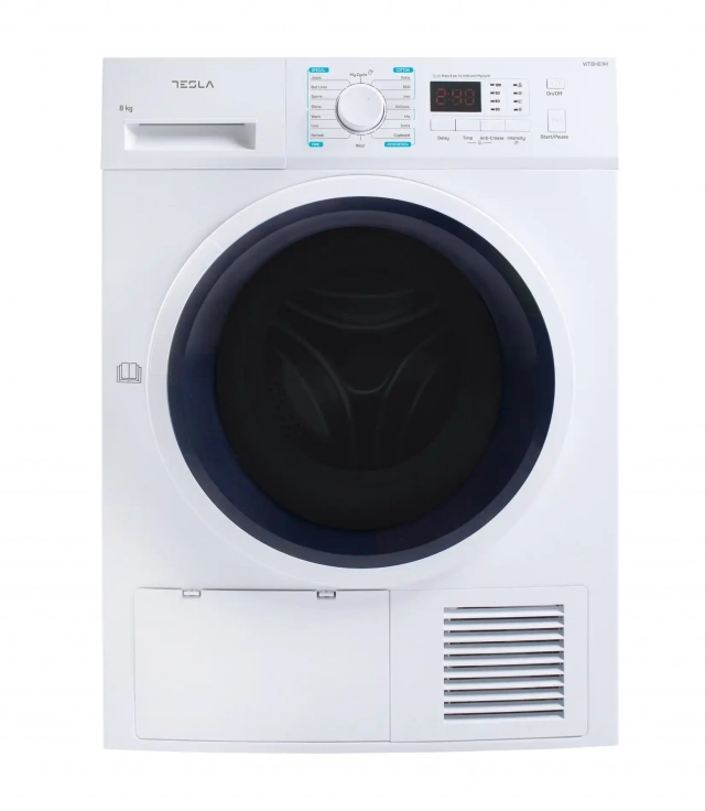 Mašina za sušenje veša TESLA WT8H61M/toplotna pumpa/8kg/bela