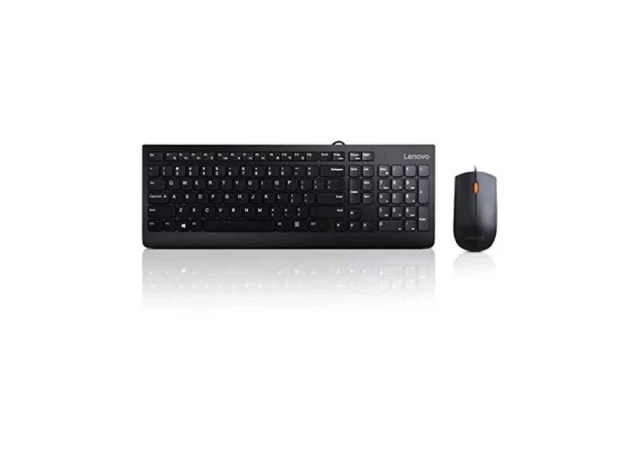 Tastatura+miš Lenovo 300 žični set US/103P crna