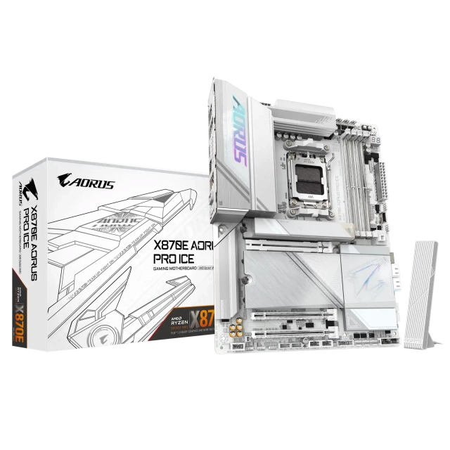 Matična ploča Gigabyte AM5 X870E Aorus Elite WIFI7 Ice