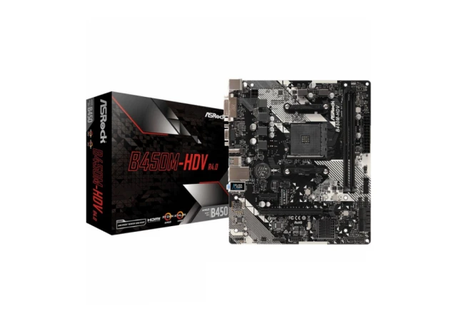 Matična ploča MOT AM4 ASRock B450M-HDV R4.0 mATX
