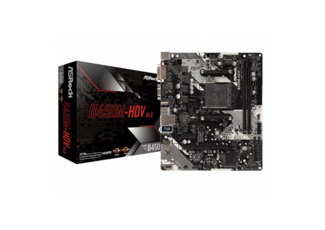 Matična ploča ASROCK B450M HDV-R4.0/AM4