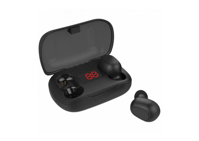 MeanIT Bežične stereo slušalice, Bluetooth, Crne - TWS B100