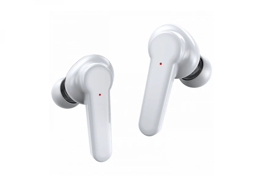 MeanIT Bežične stereo slušalice, Bluetooth v5.3, Bele - TWS B400 White