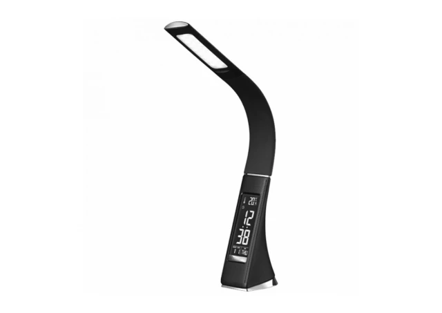 MeanIT Lampa, LED, stona sa satom, alarmom i termometrom - L5