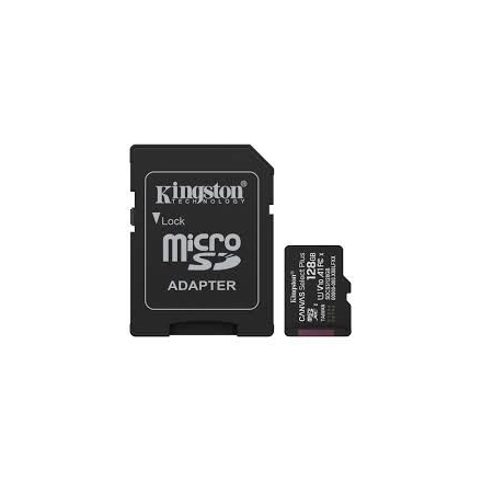 MEM SD MICRO 128GB Kingston Canvas Select Plus + Adapter SDCS3/128GB