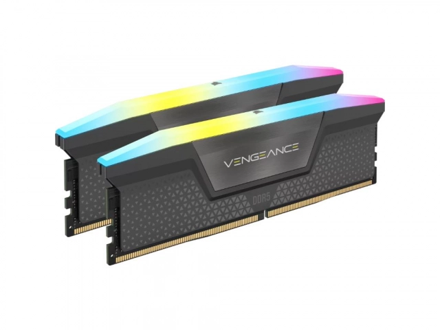 Memorija CORSAIR VENGEANCE 16GB(2x8GB)/DDR5/5600MHz/CL40/1.25V/RGB/XMP & EXPO